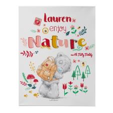 Personalised Me to You Enjoy Nature Canvas